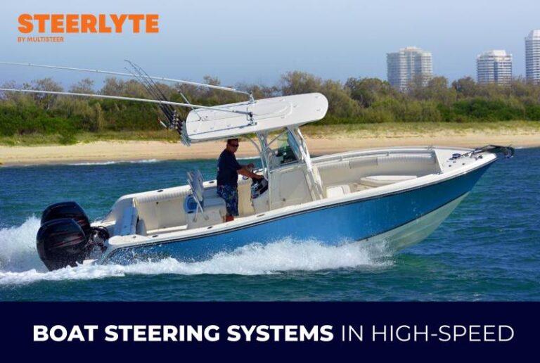 Boat Steering Kit In High Speed
