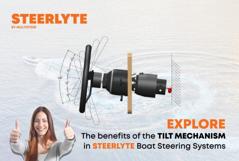 Exploring the Benefits of the Tilt Mechanism in Steerlyte Boat Steering Systems