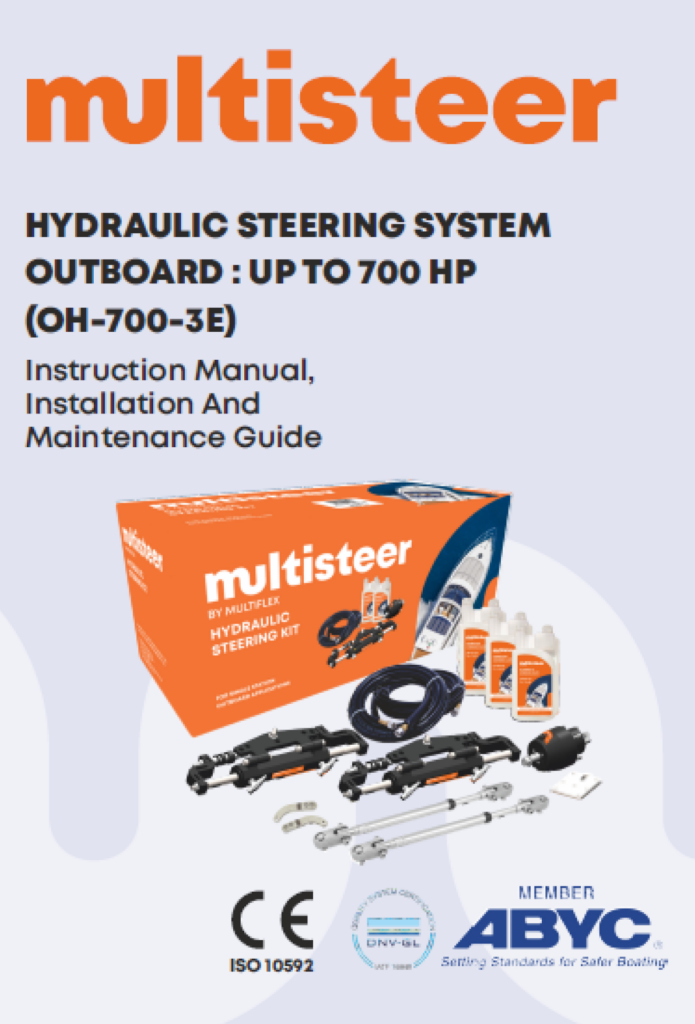 hydraulic steering system | boat steering system | marine steering system