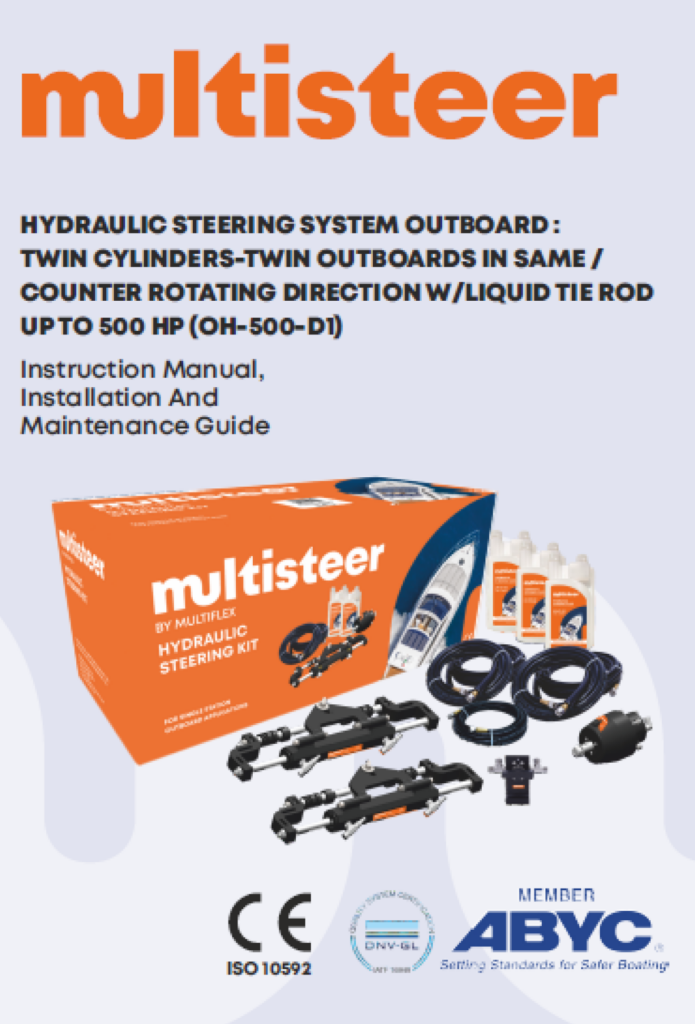 boat steering kit manufacturer | boat power steering manufacturer | multisteer