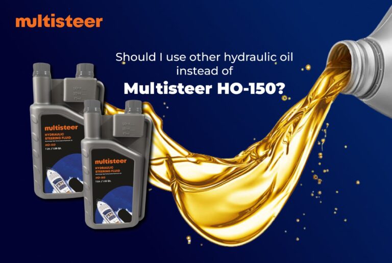 Should I use other hydraulic oil instead of Multisteer HO-150?