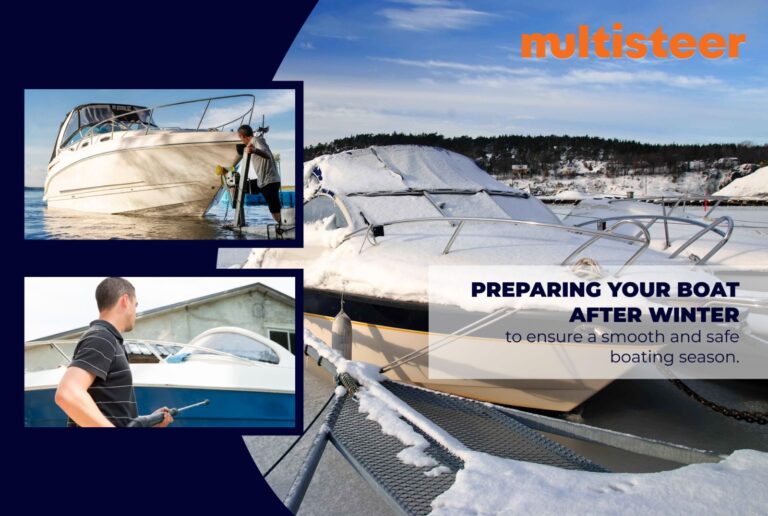 Preparing your boat after winter to ensure a smooth and safe boating season.