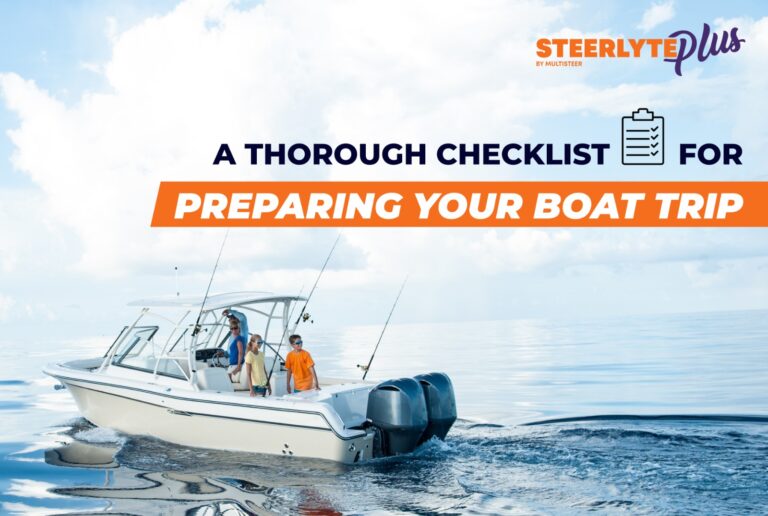 A thorough checklist for preparing your Boat Trip