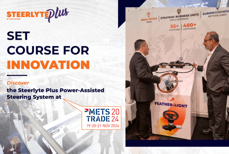 Power-Assisted Steering System at METS 2024 | Steerlyte Plus | Leads Innovation