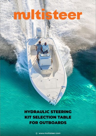 hydraulic steering system for outboards | hydraulic steering outboards | boat steering system